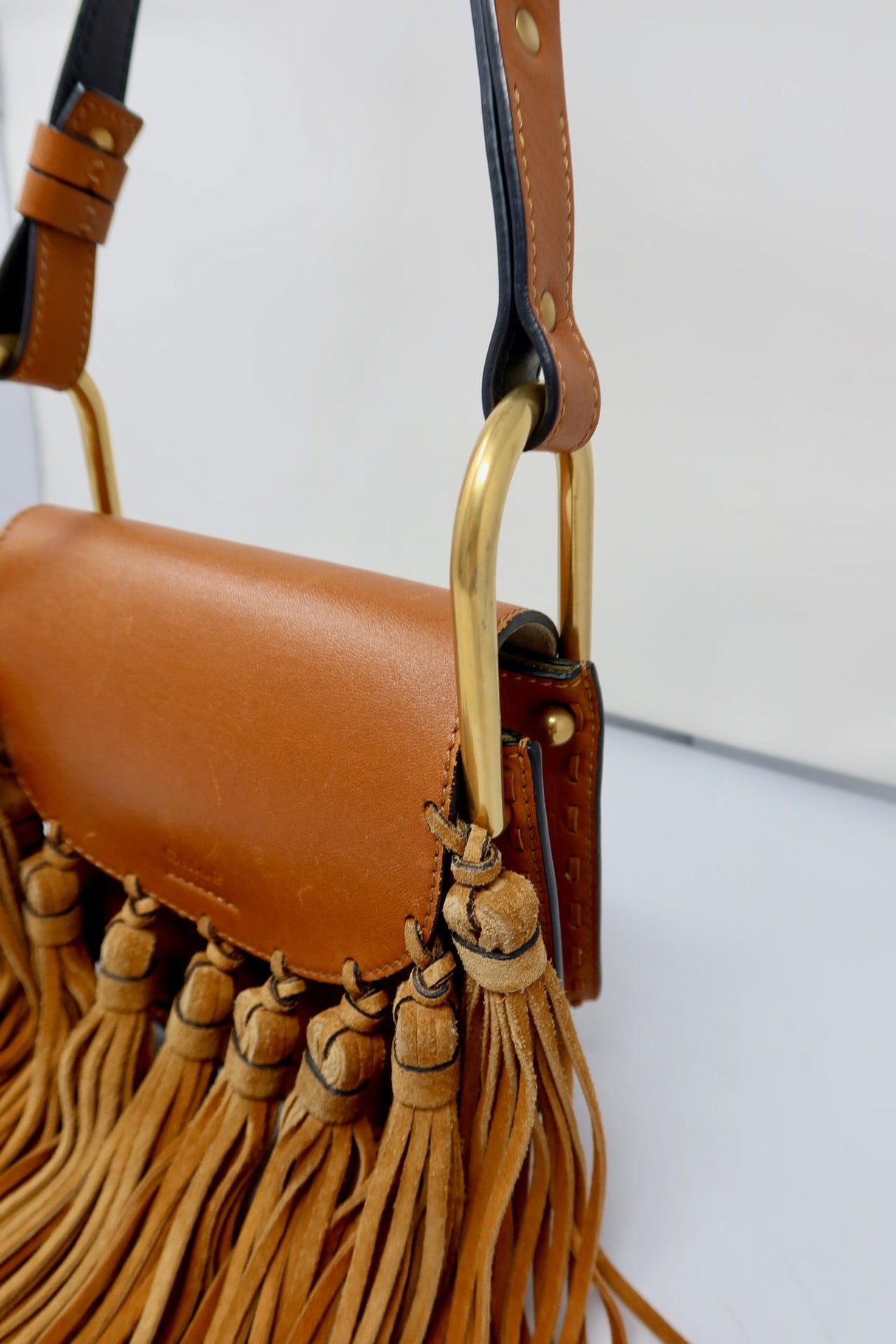 Chloe Hudson Fringe Crossbody