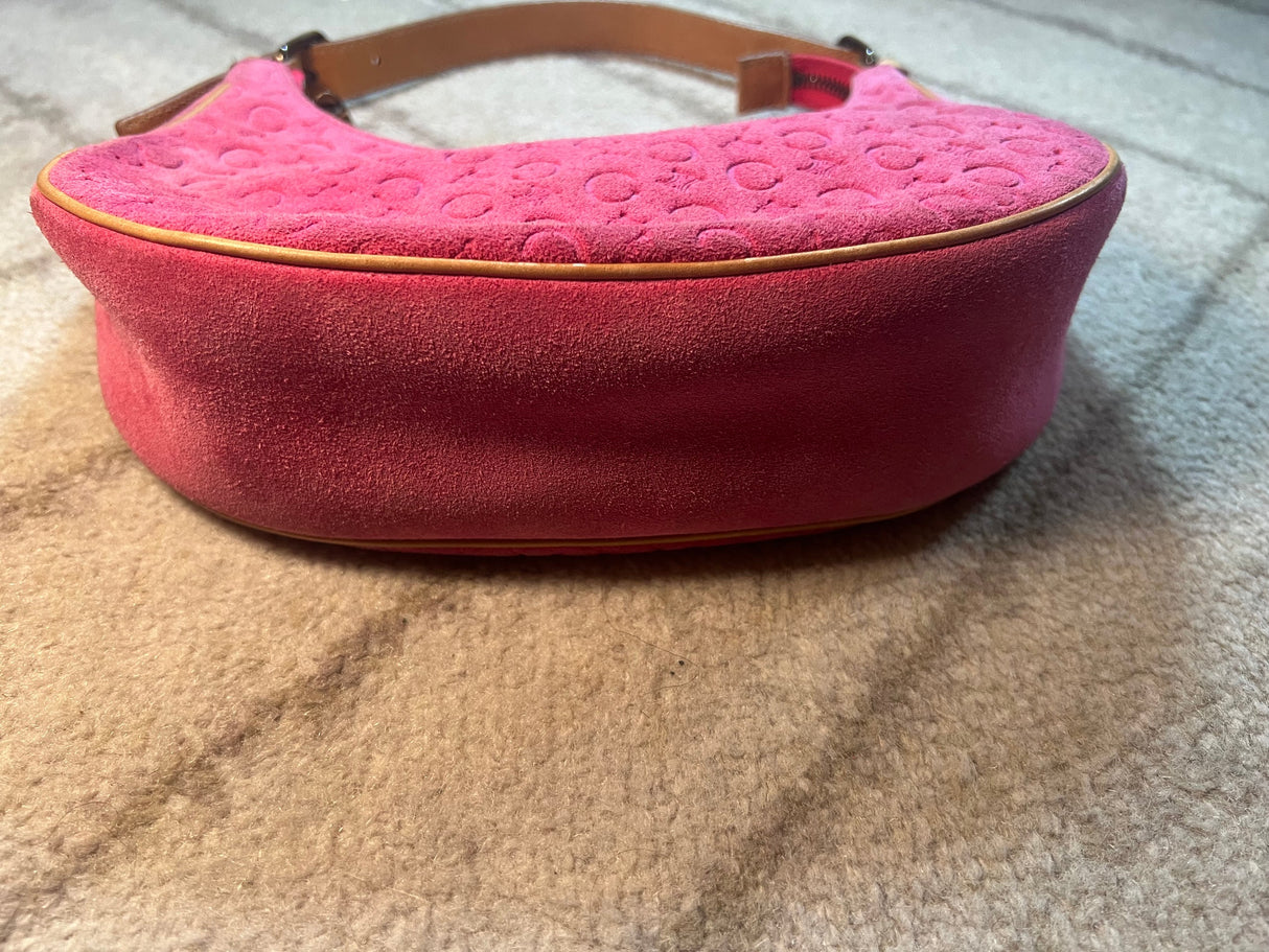 Celine Pink Suede