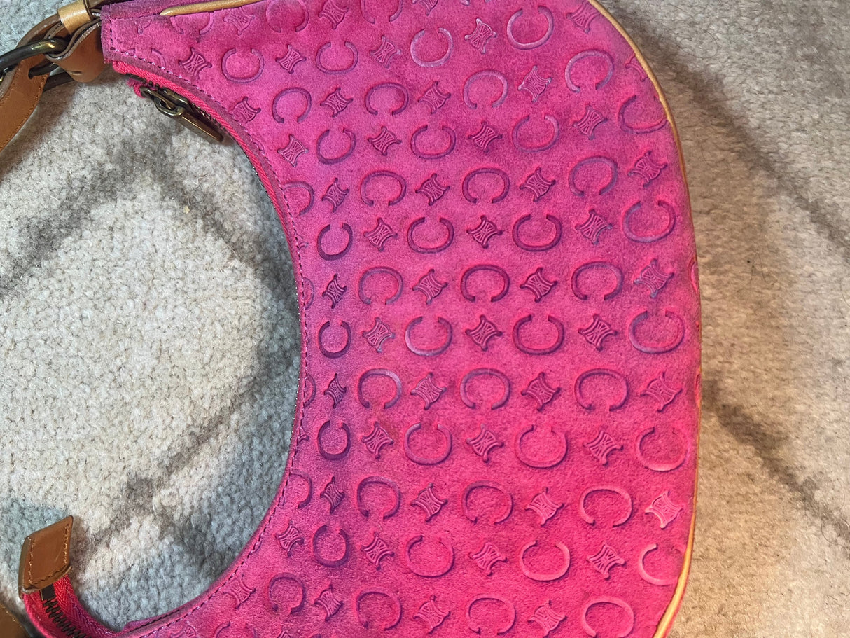Celine Pink Suede