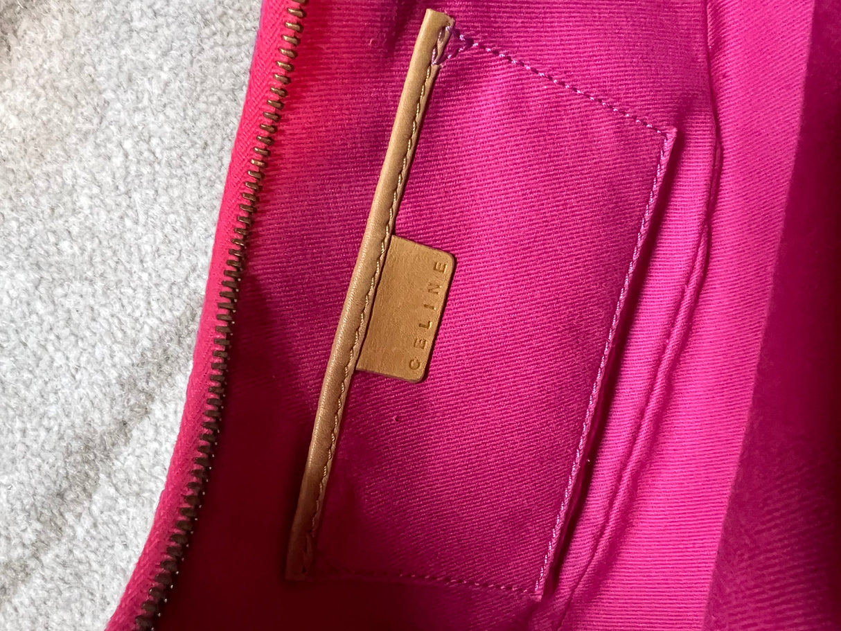 Celine Pink Suede