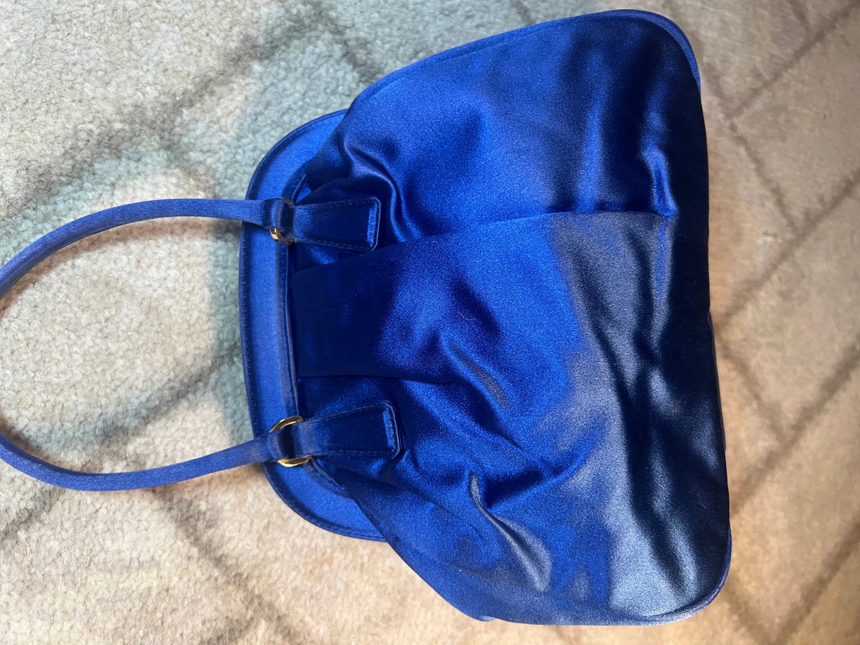 Prada Blue Satin