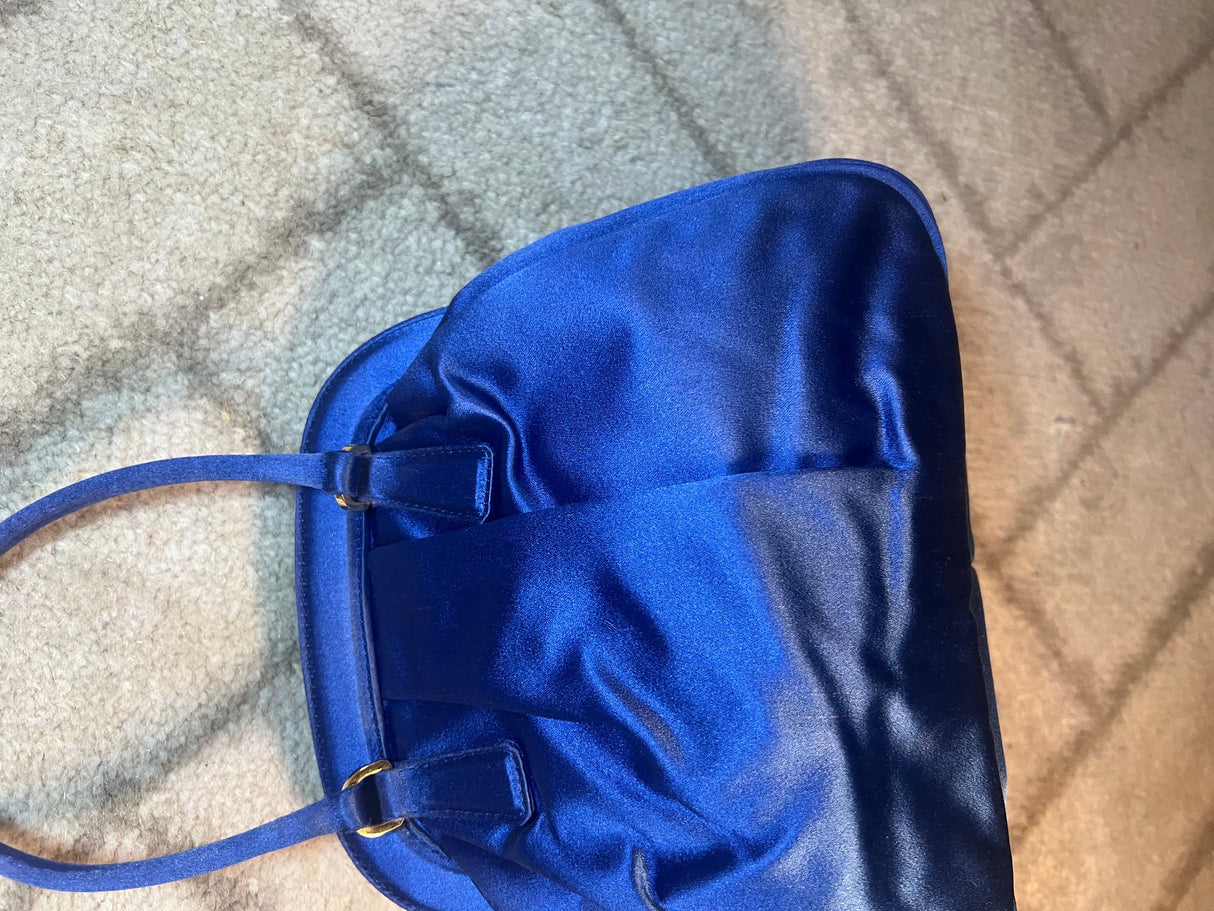 Prada Blue Satin