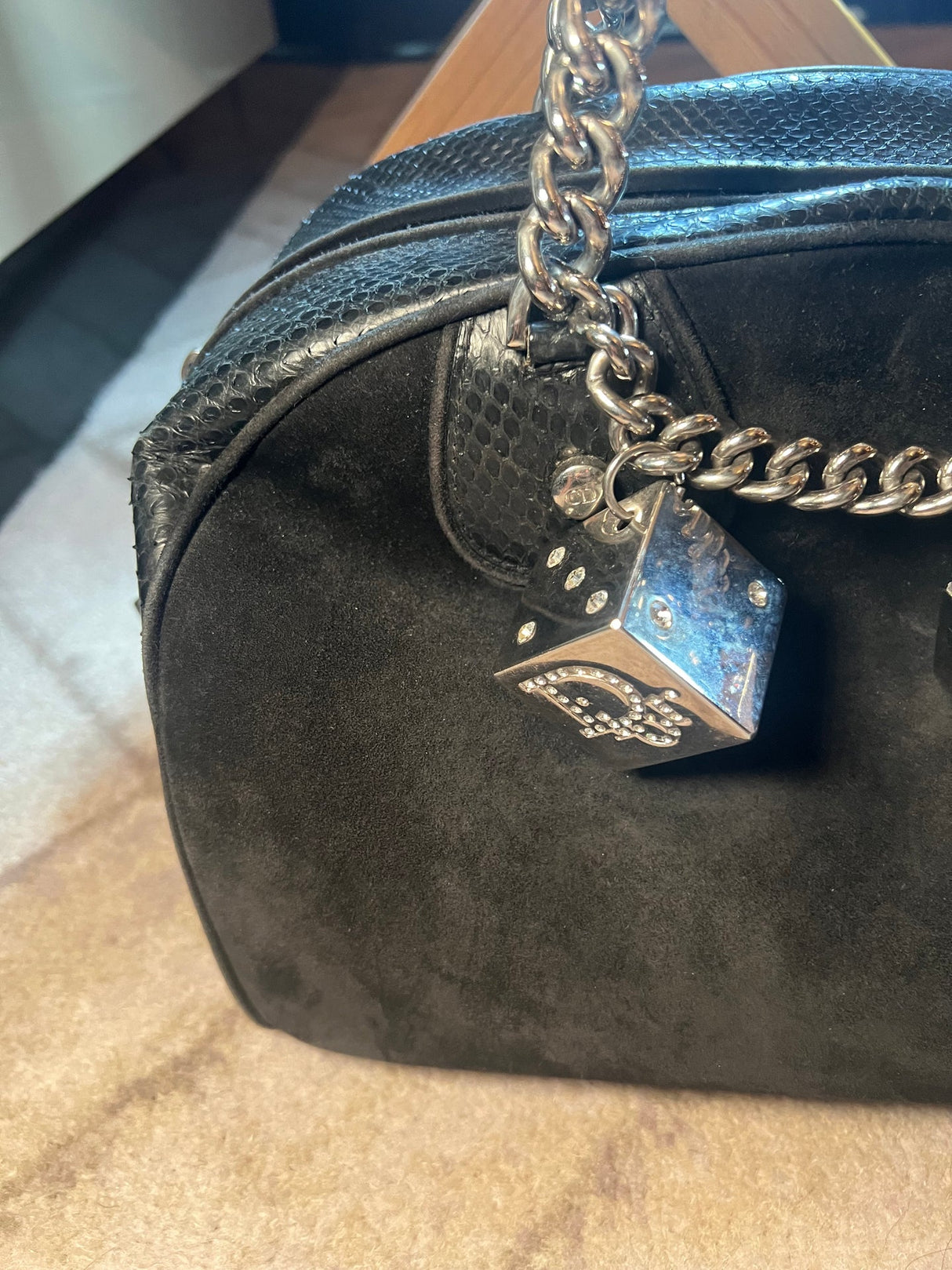 Dior Gambler Snakeskin