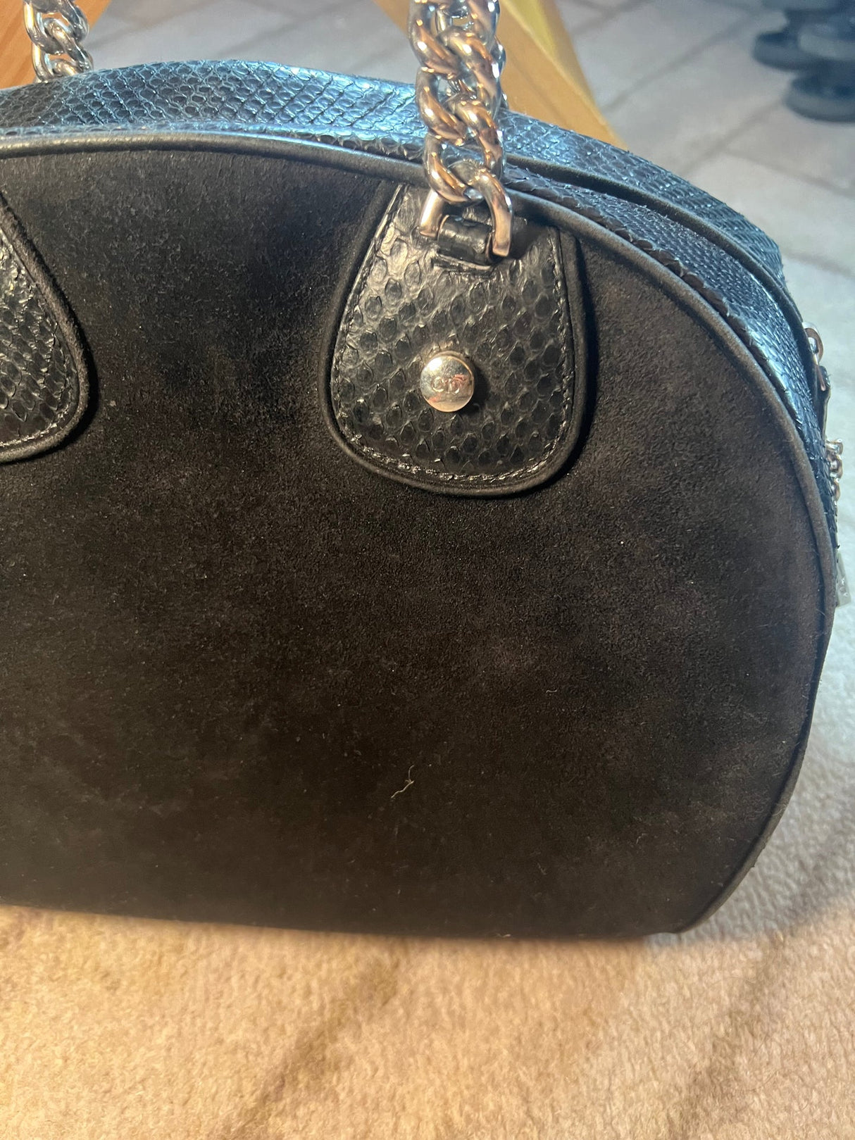#68 Dior Gambler Snakeskin