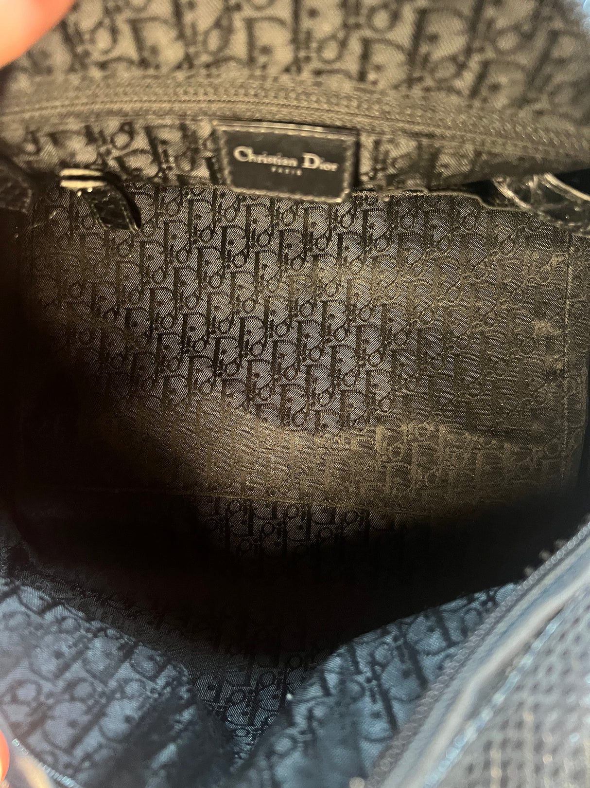 Dior Gambler Snakeskin