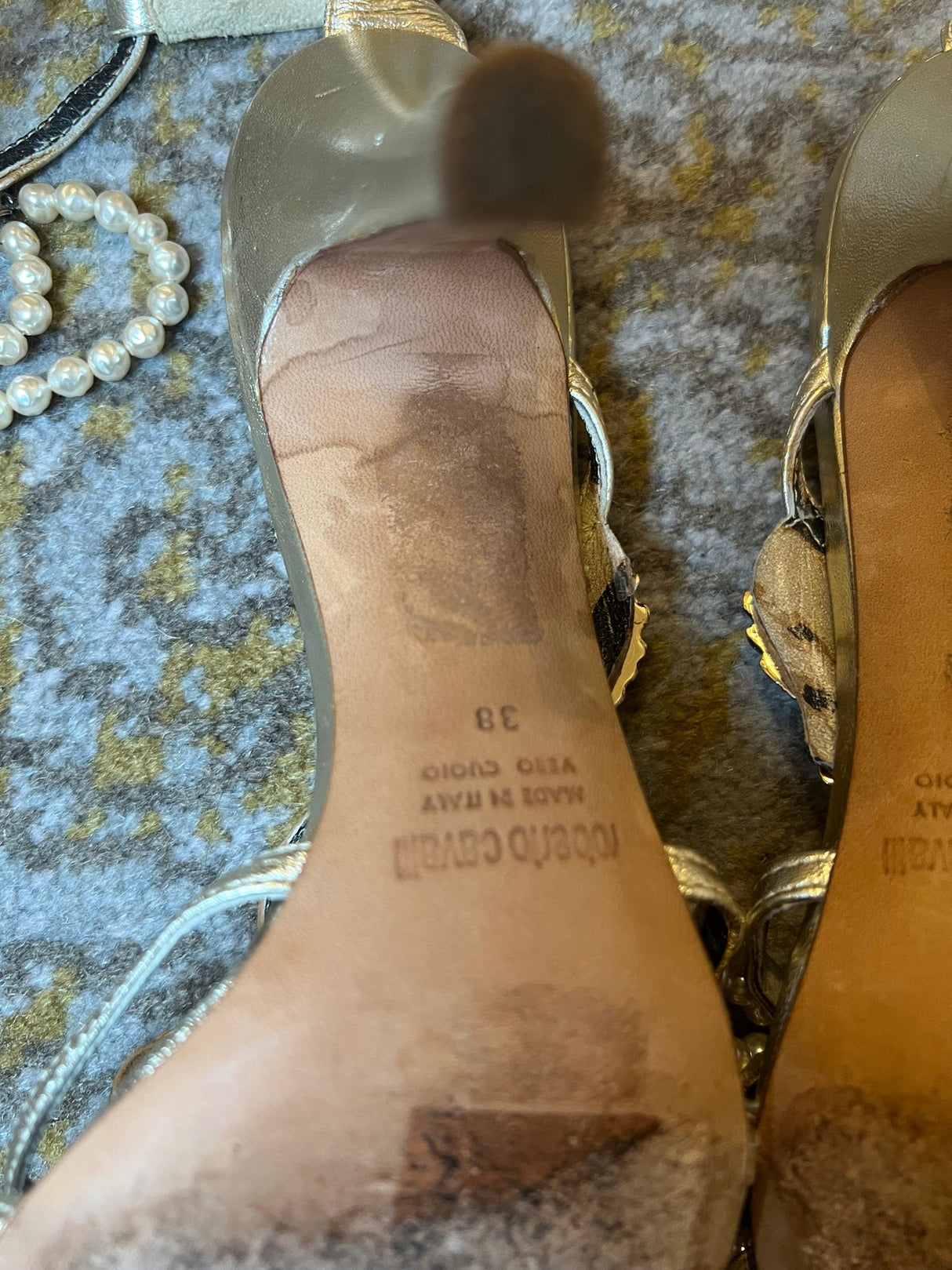 Roberto Cavalli Shell Heels (IT 38)