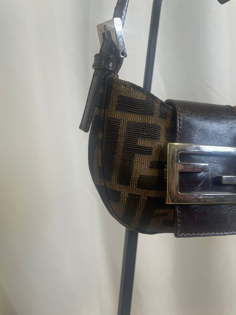 Fendi Zucca Print Mini Croissant