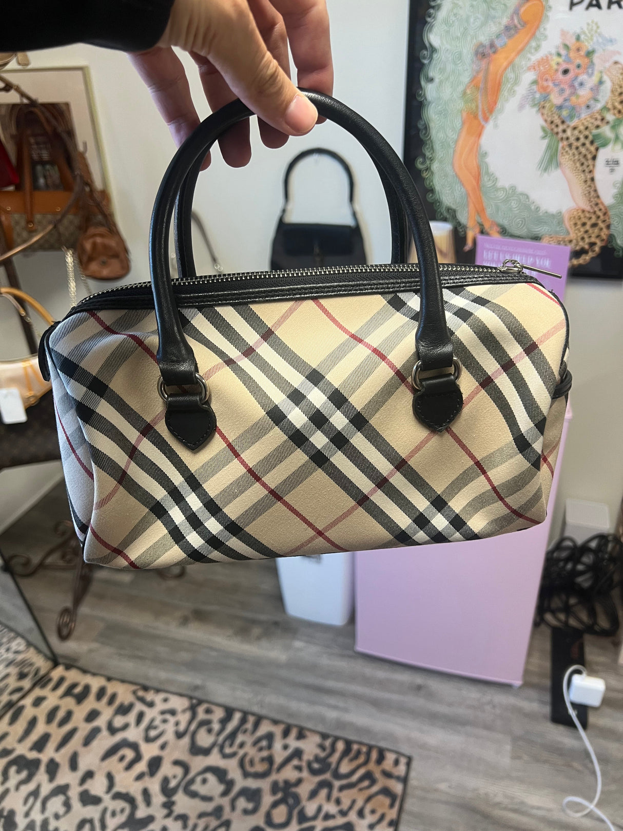 Burberry Bowling Bag