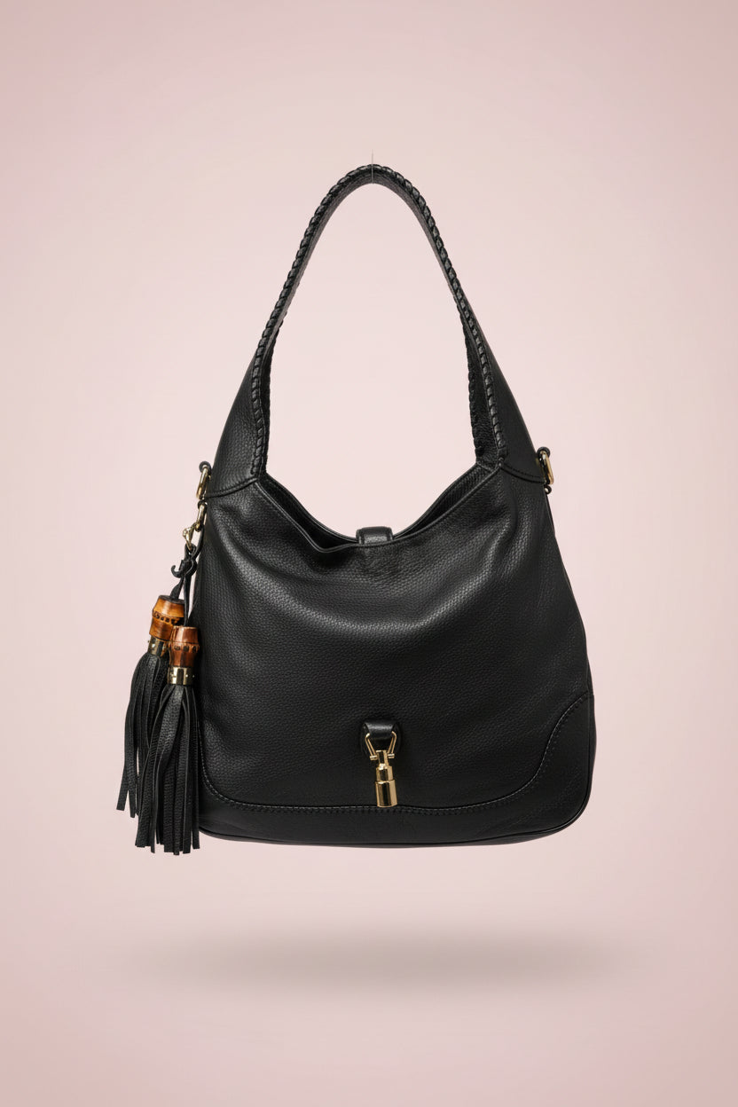 #49 Gucci bamboo shoulder bag &strap