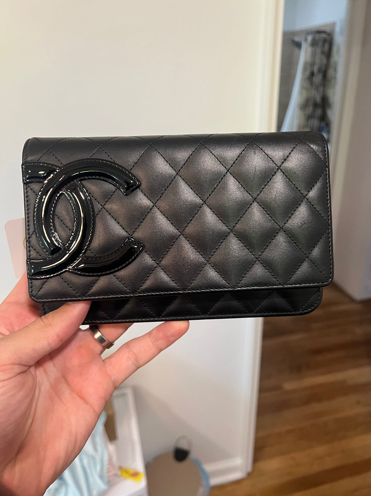CHANEL shoulderbag WOC kanpo