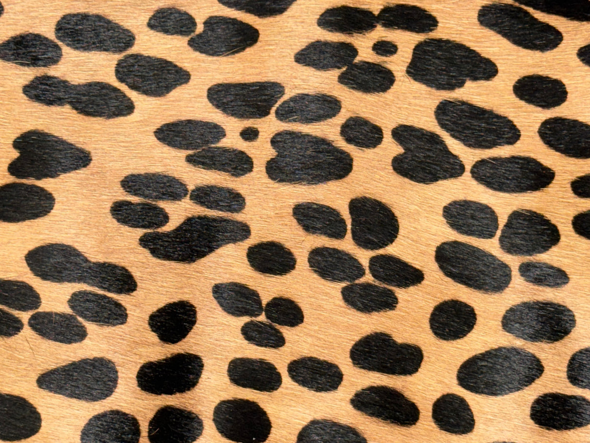 CECCONI PIERO Pony Hair Animal Print Shoulder Bag