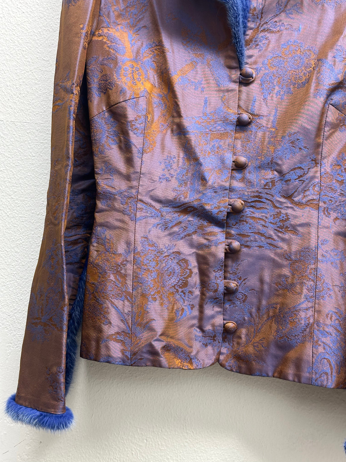 Paule Vasseur Silk Brocade jacket