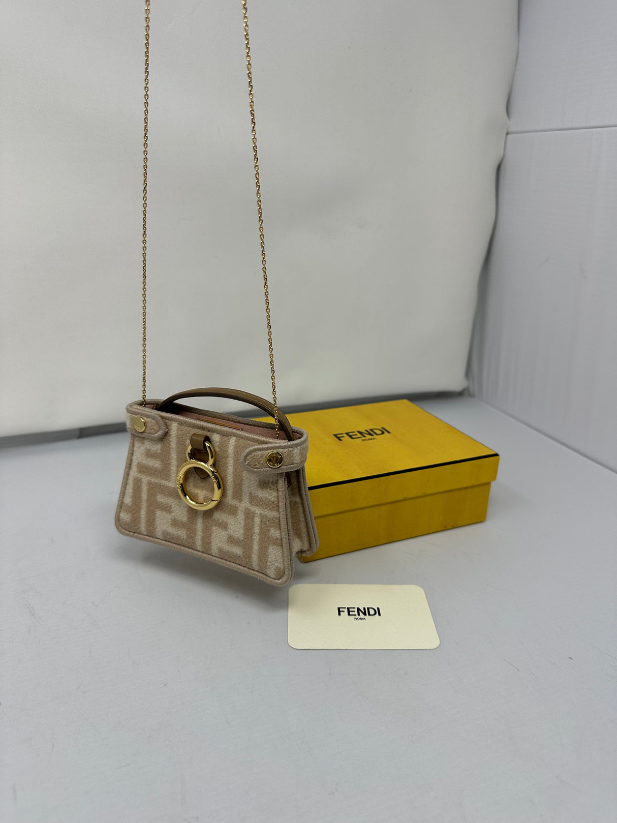 Fendi Nano Peekaboo Charm