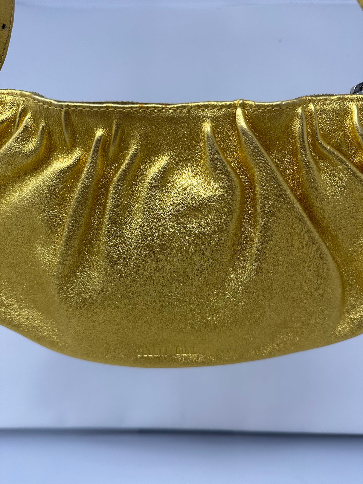 Miu Miu Gold Bag