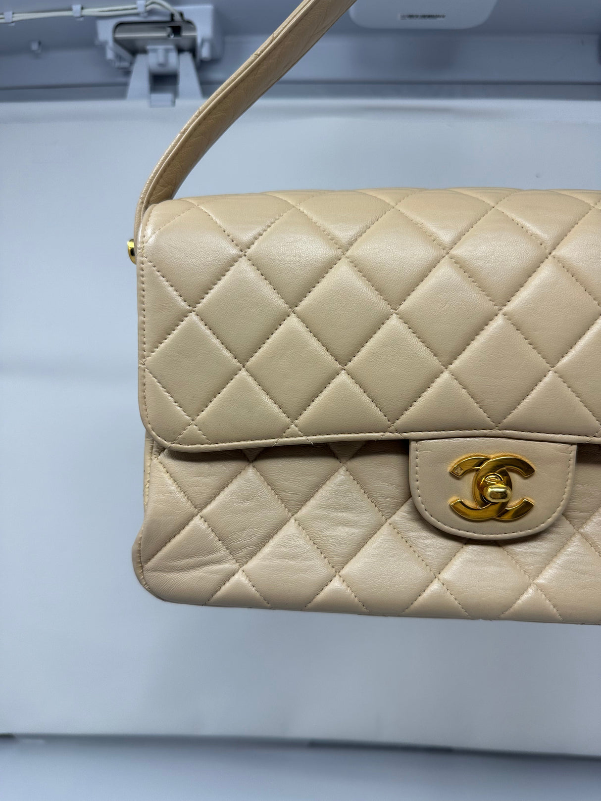 Chanel Lambskin Double Sided Flap Bag
