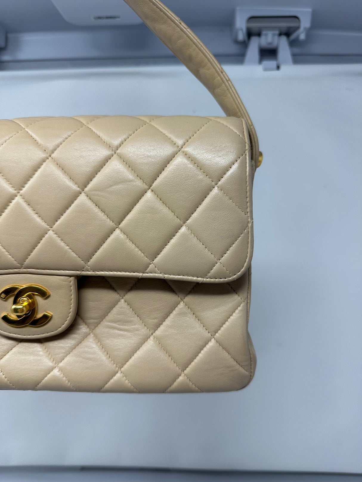 Chanel Lambskin Double Sided Flap Bag