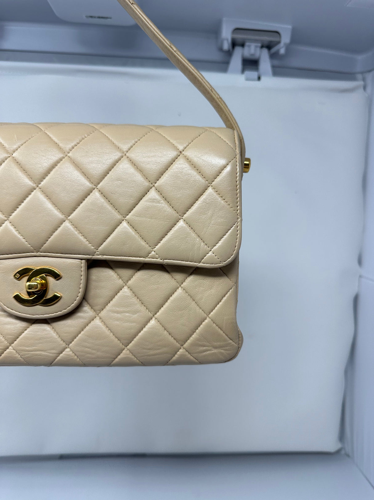 Chanel Lambskin Double Sided Flap Bag