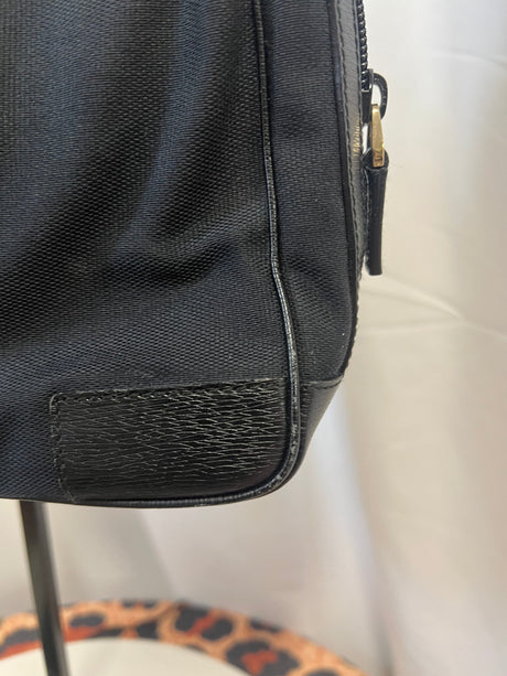 Gucci Tom Ford Black Shoulder Bag Logo