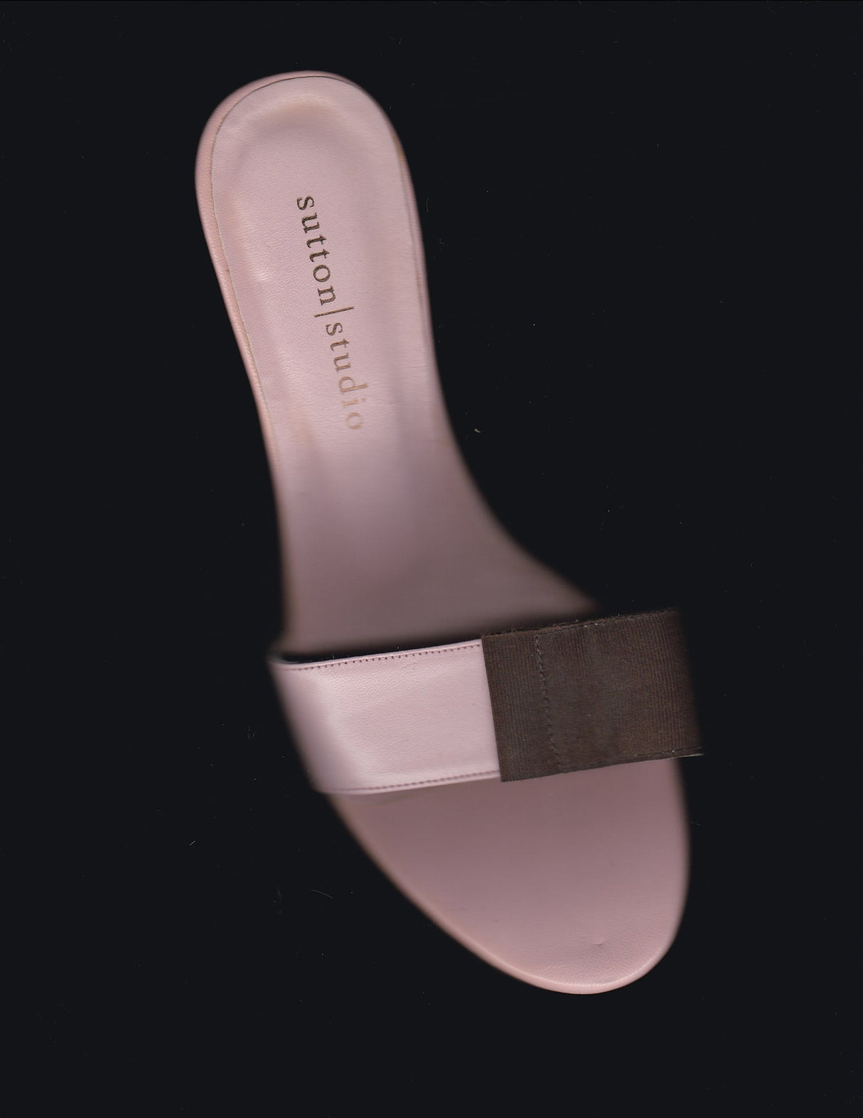 SUTTON STUDIO Leather Nude Pink Kitten Heels US 7
