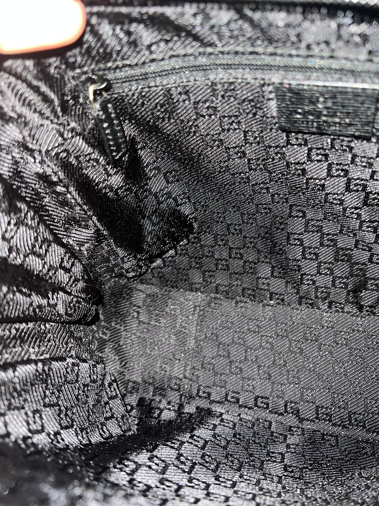 Gucci Tom Ford Black Shoulder Bag Logo