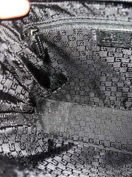 Gucci Tom Ford Black Shoulder Bag Logo