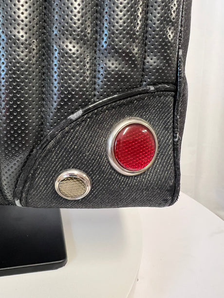 Christian Dior Cadillac Leather Tote Bag Black Galliano Era c. 2003–2004