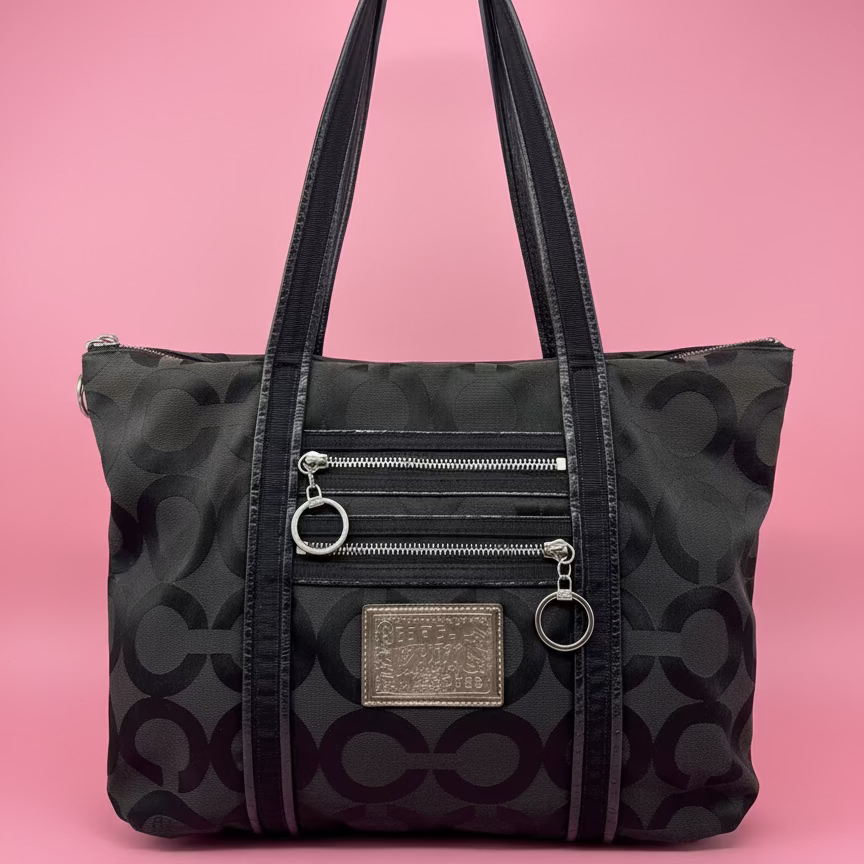 Coach Black Tote