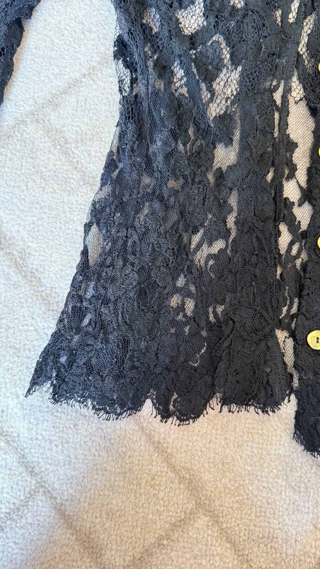 Christian Lacroix lace top