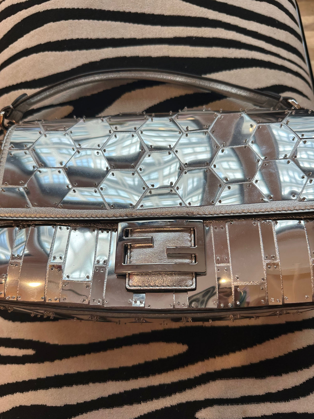 Fendi × Nicki Minaj Mirror Mosaic Baguette Bag – Limited Edition Capsule Collection