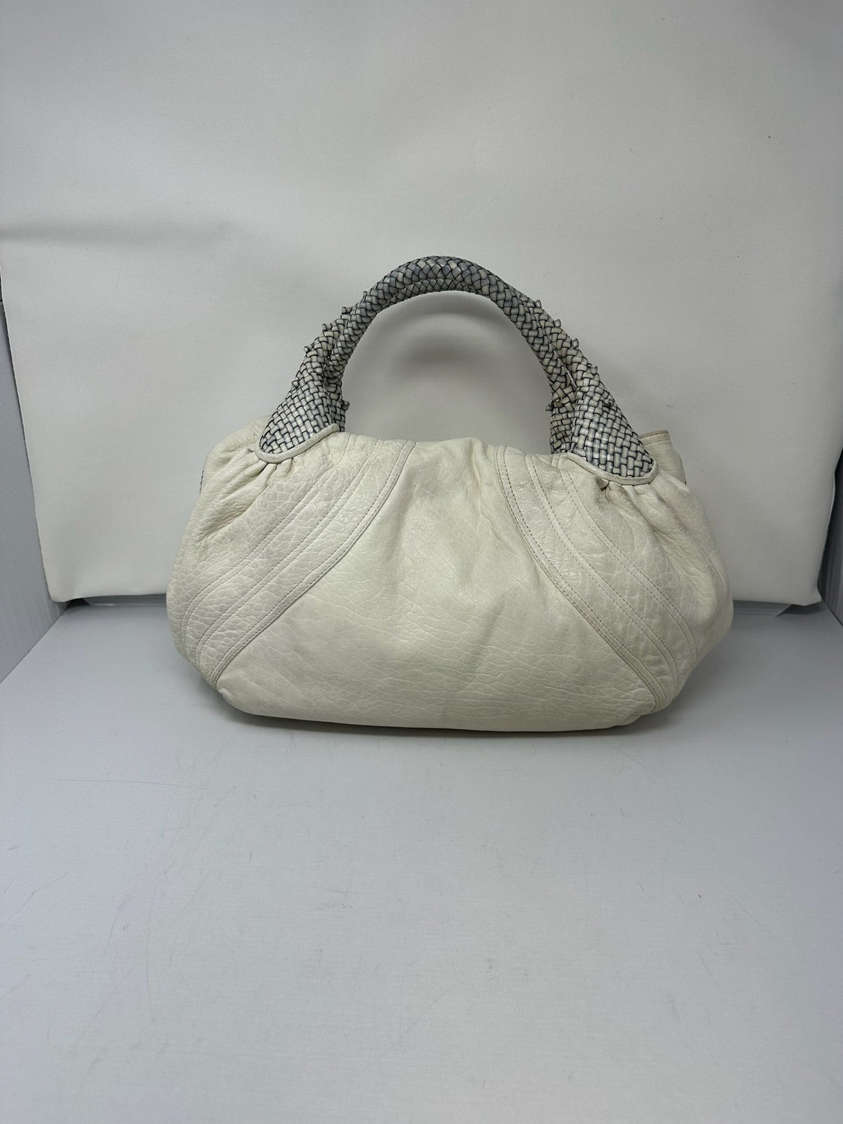 Fendi Spy Bag White Leather