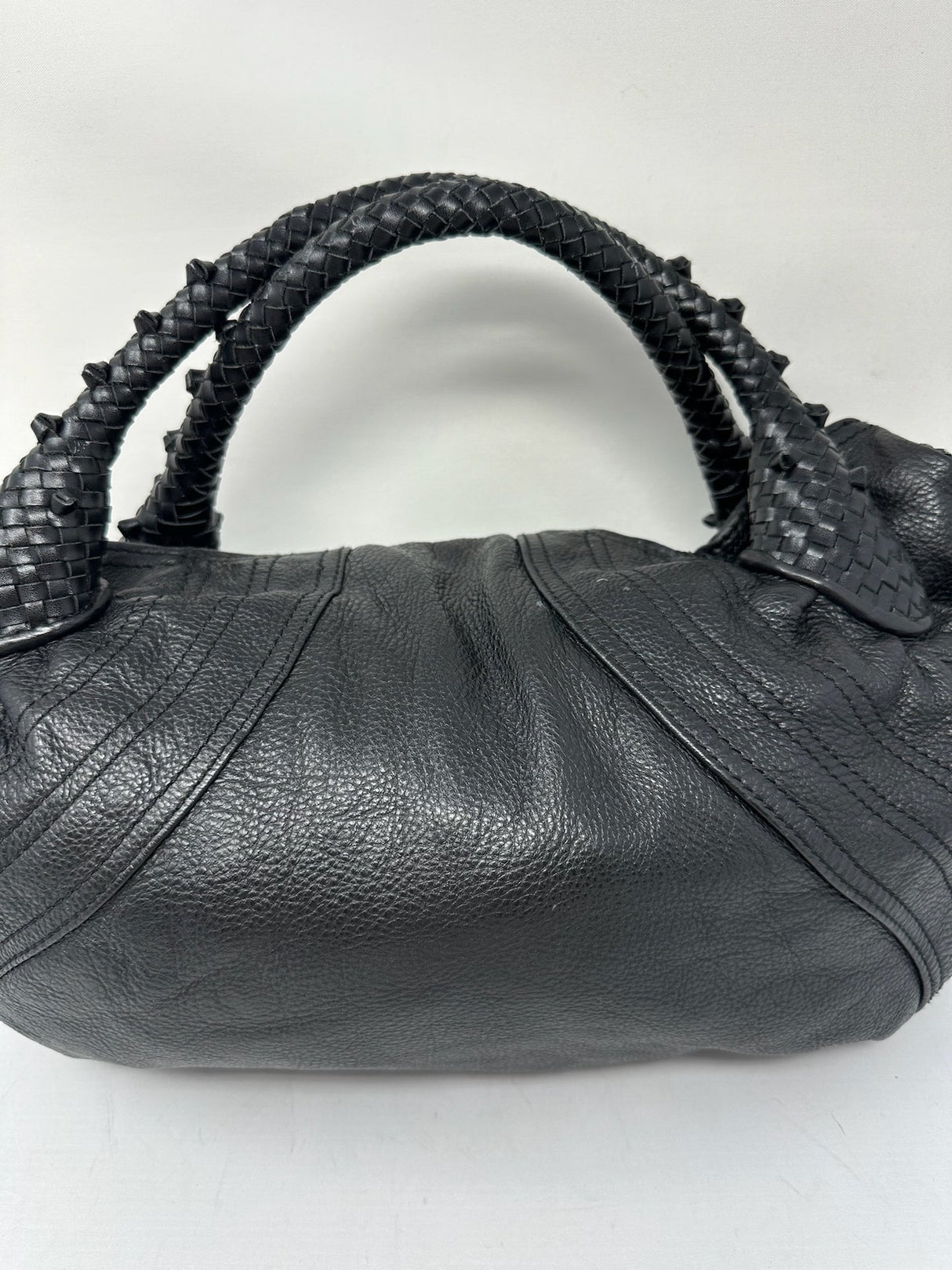 Fendi Spy Bag Black Leather