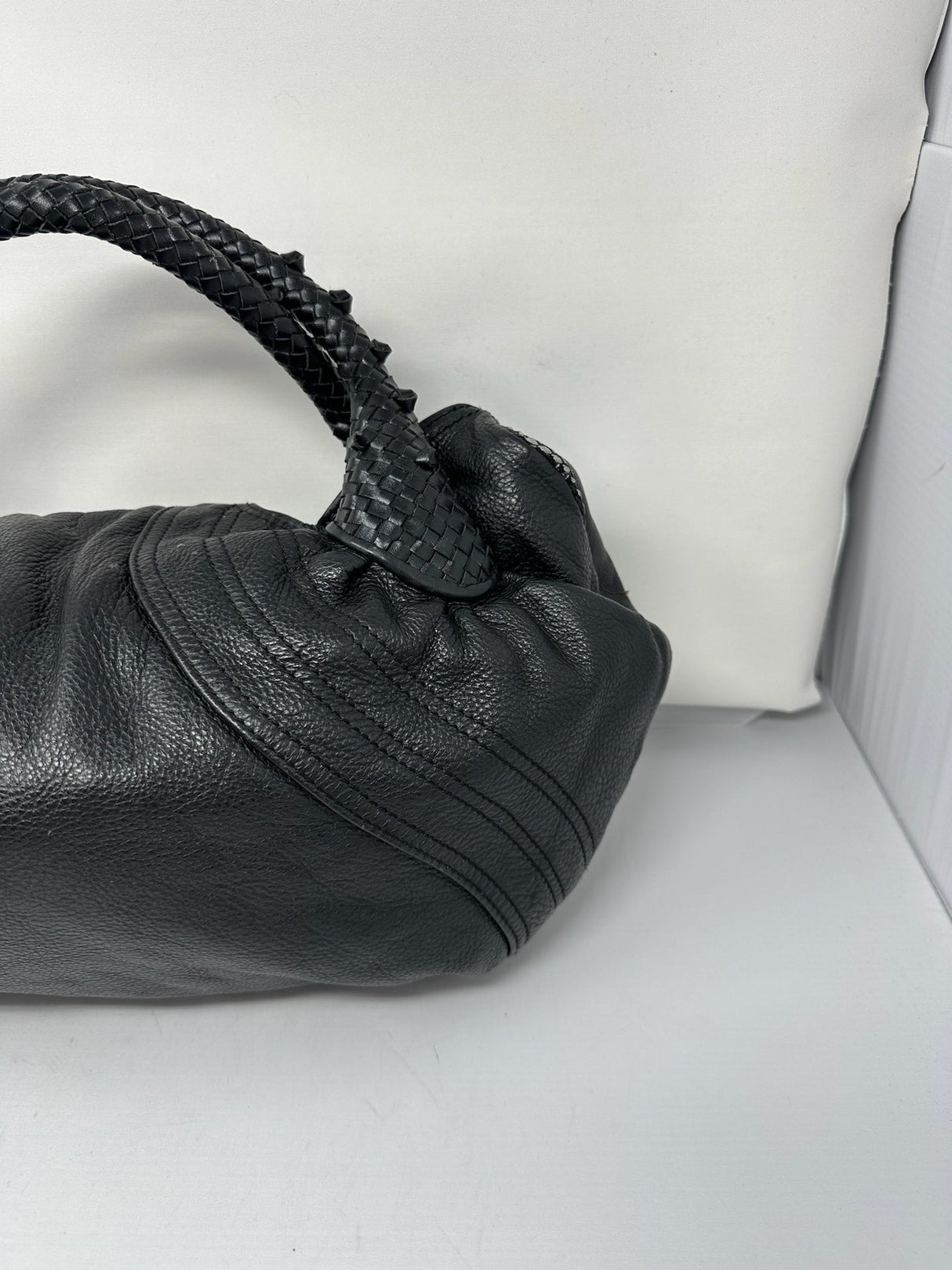 Fendi Spy Bag Black Leather