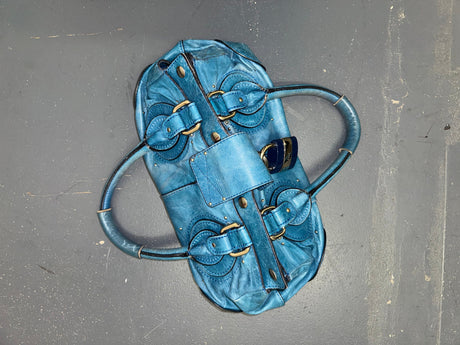 CHLOÉ Large Blue Paddington Bag
