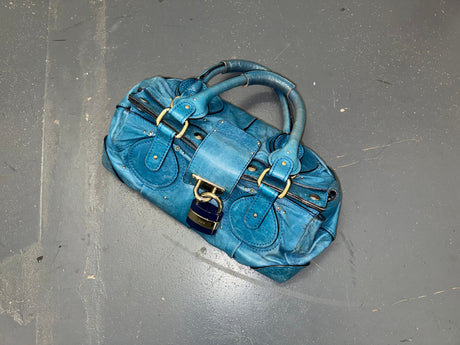 CHLOÉ Large Blue Paddington Bag