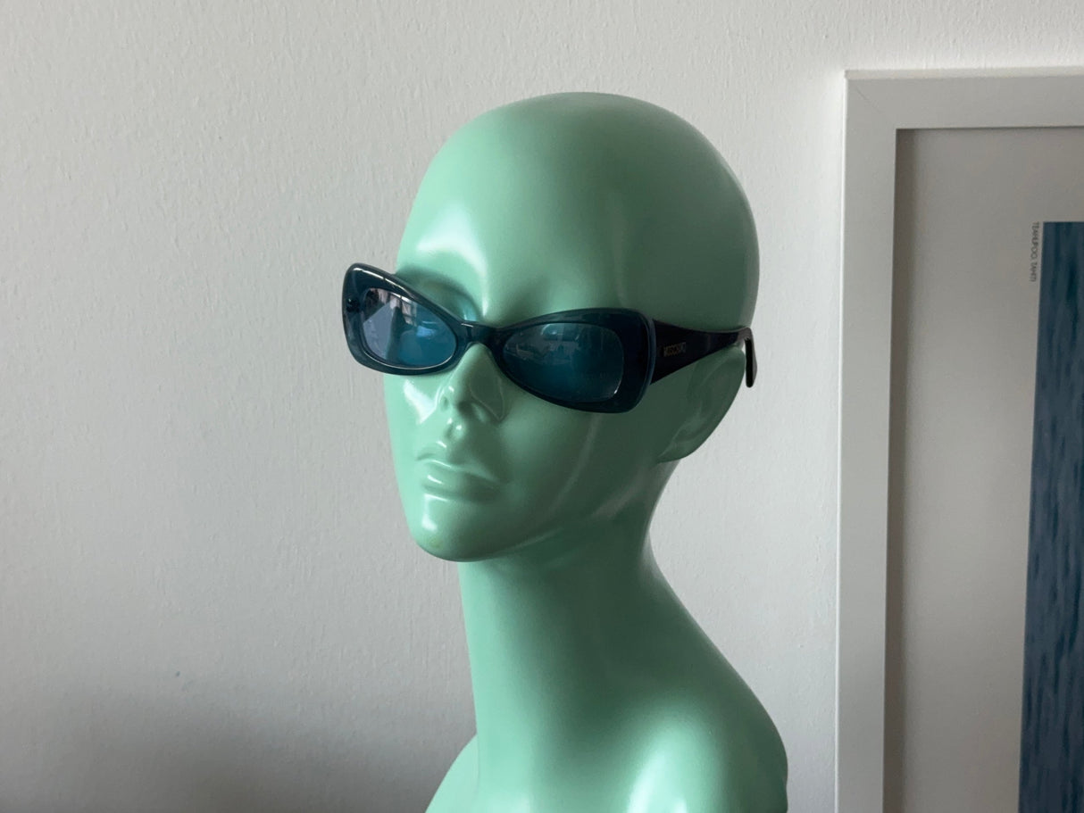 MOSCHINO Blue Cat Eye Sunglasses