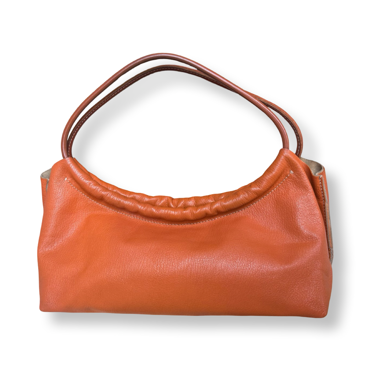 Miu Miu Orange Dumpling Bag