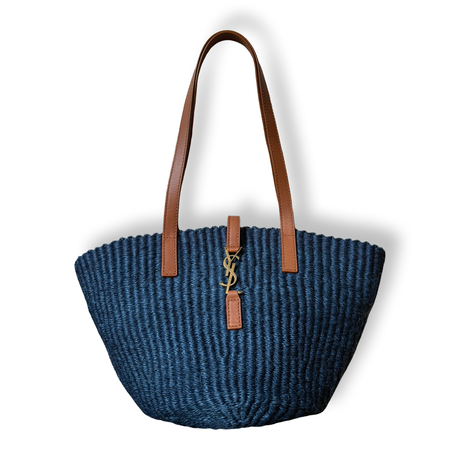 Saint_Laurent_Panier_Basket_Tote_Bag_Blue_Raffia