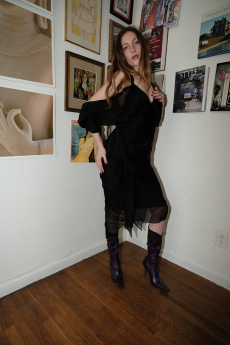 Zac Posen Chiffon Dress
