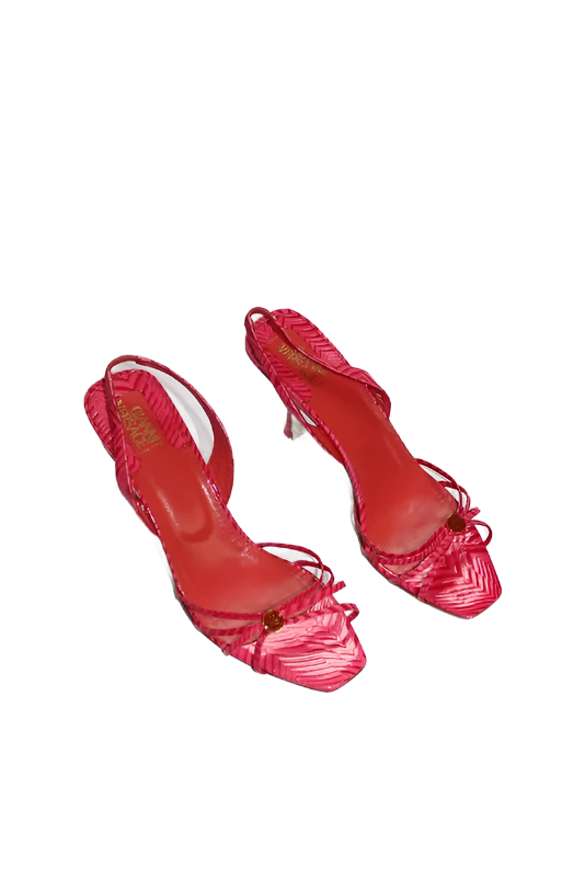 Hot Pink Versace Sandals