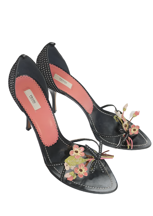 RARE Prada Floral Heels