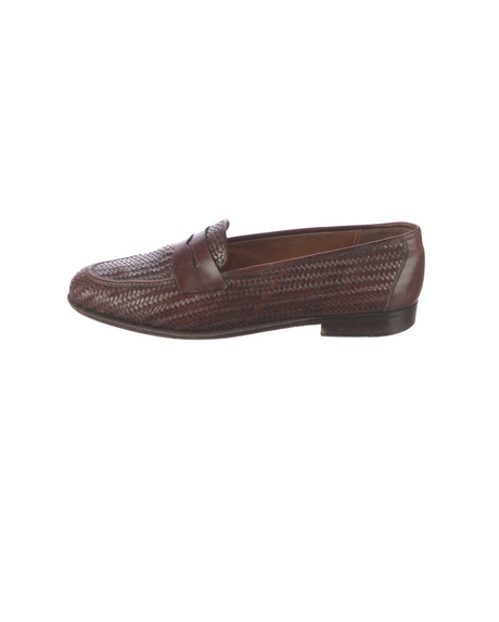 Salvatore Ferragamo Woven Loafers