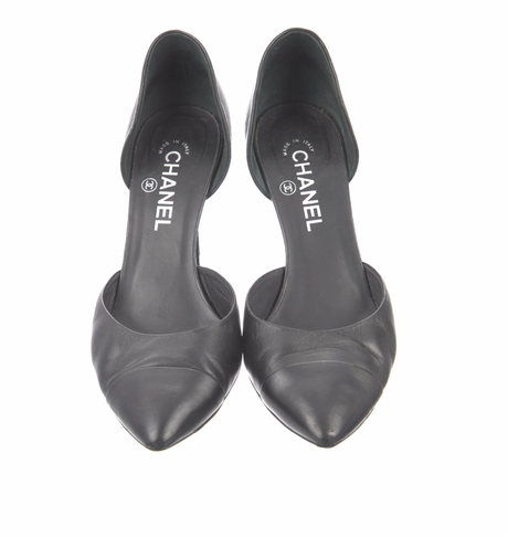 Chanel 2014 Interlocking CC Logo D'Orsay Pumps