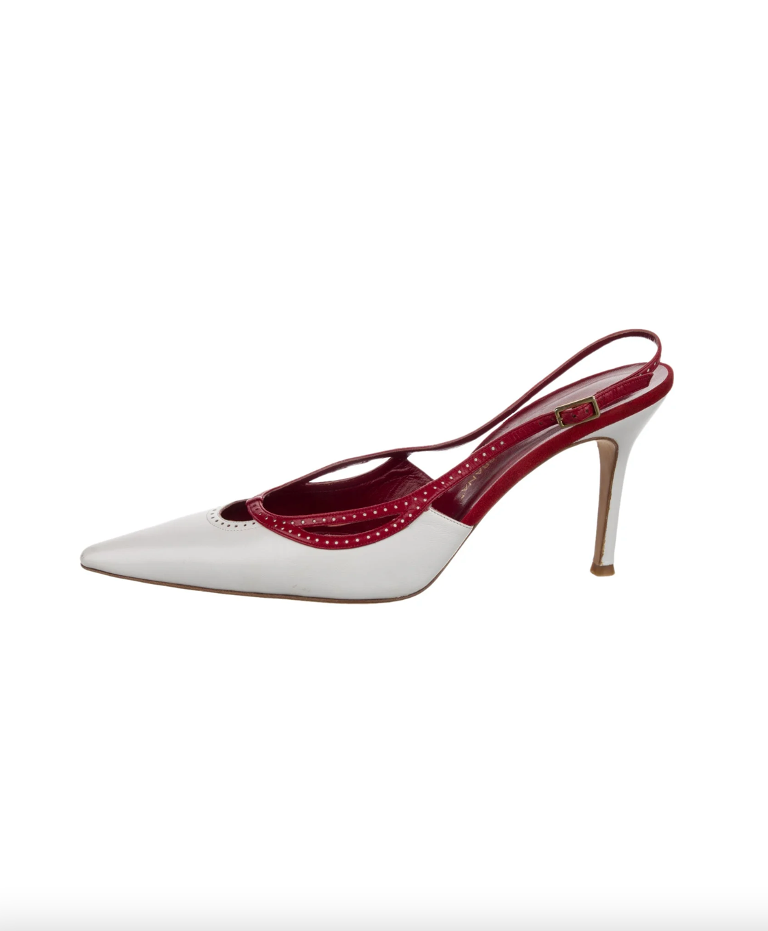 Dolce & Gabbana Colorblock Slingback Pumps