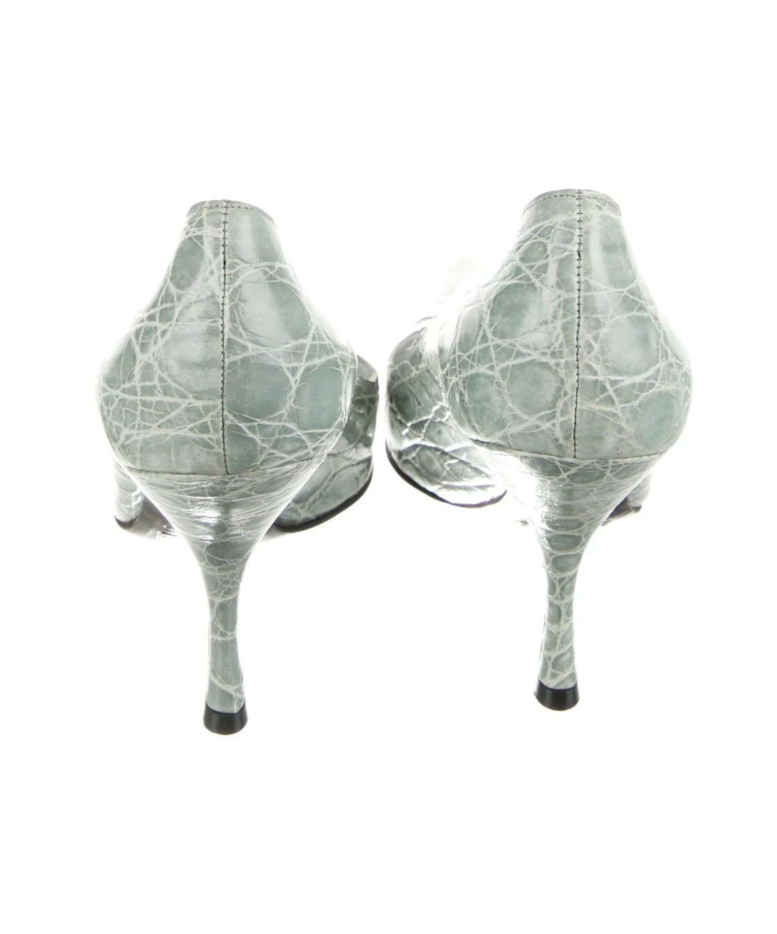 Dolce & Gabbana Seafoam Leather Pumps