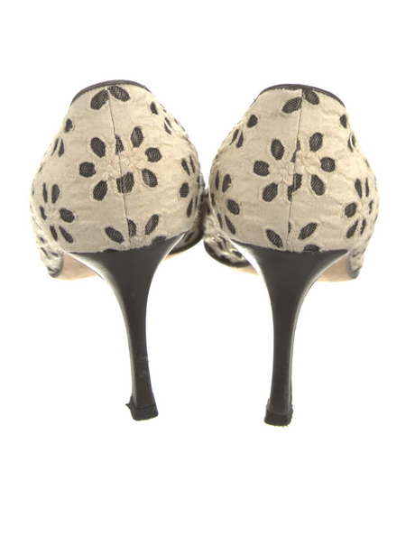Manolo Blahnik Eyelet Pumps