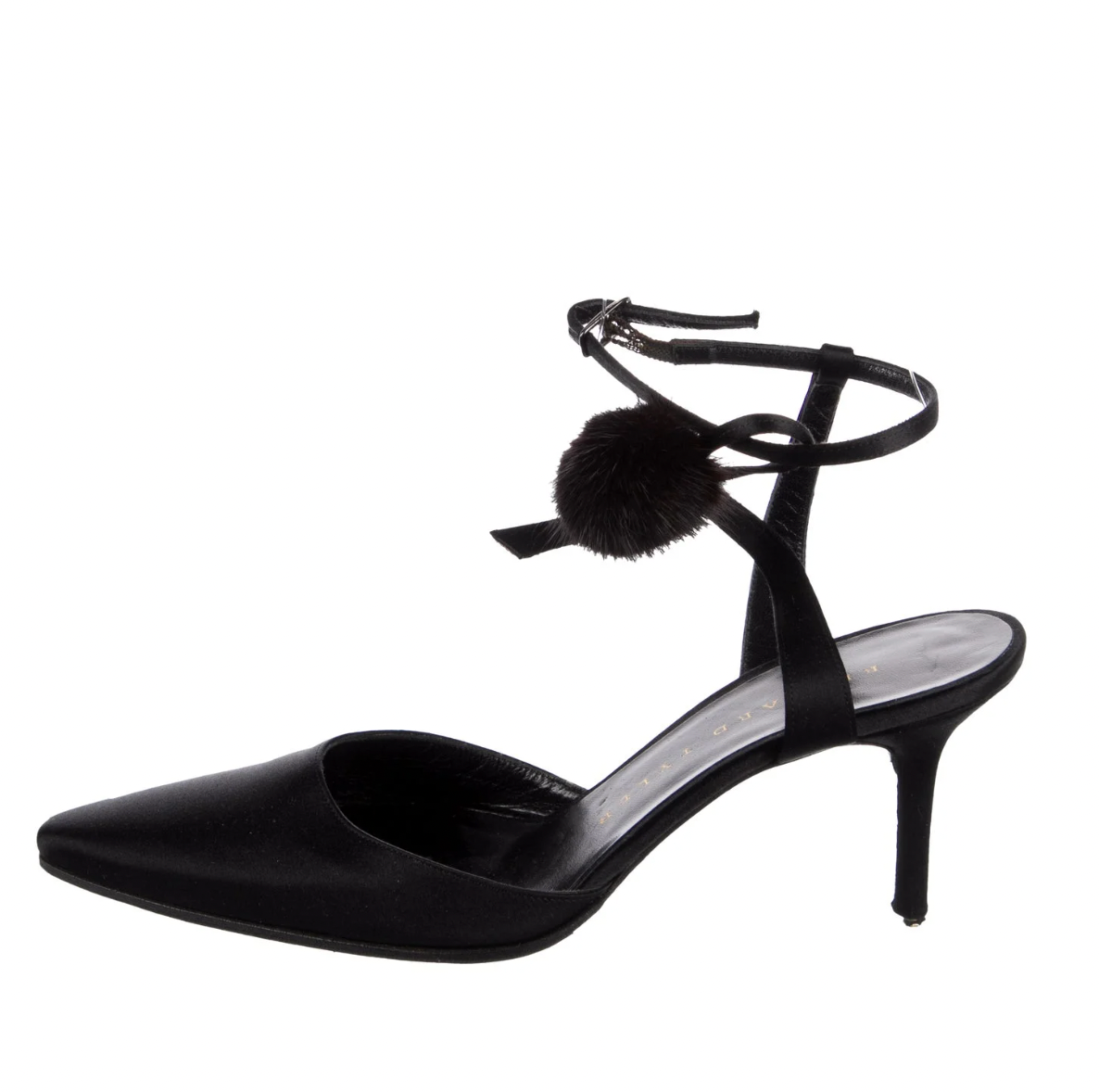 Richard Tyler Pom-Pom Pumps