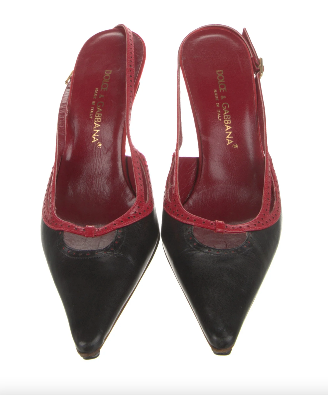 Dolce & Gabbana Colorblock Mules