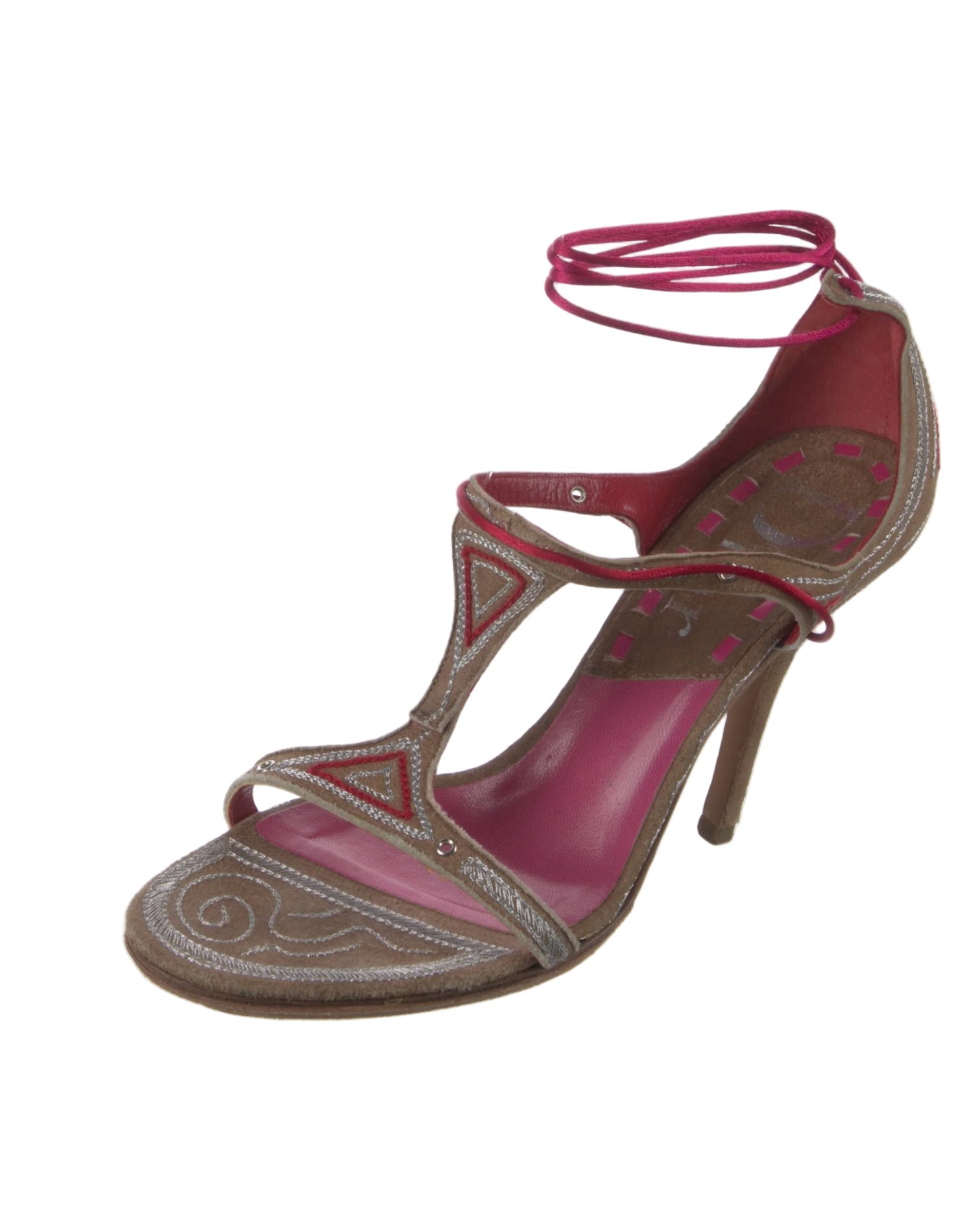 Christian Dior Embroidered Heels