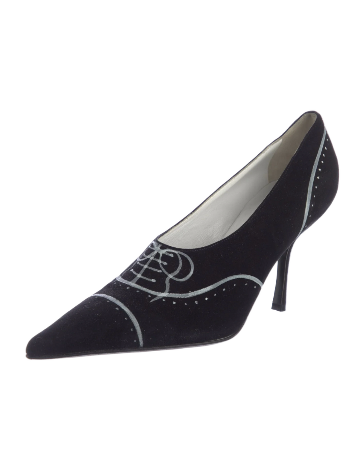 Moschino Suede Pumps, EU 39
