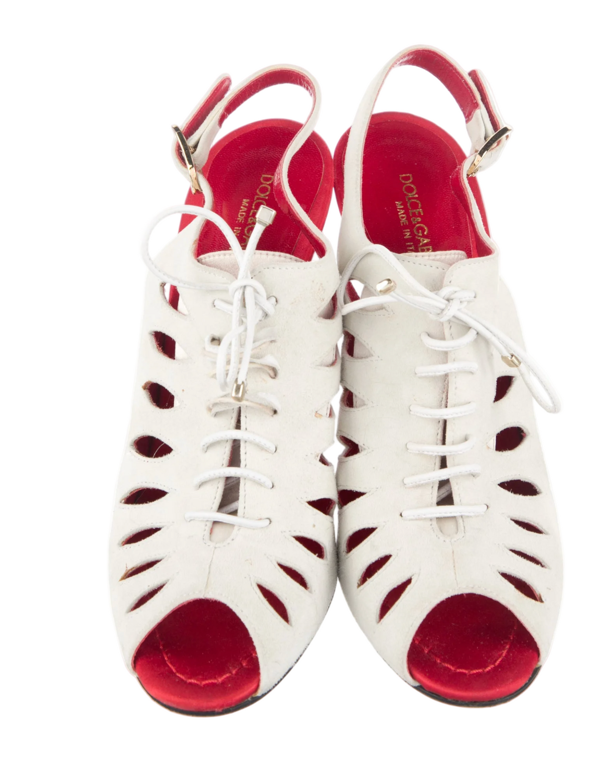 Dolce & Gabbana Suede Slingbacks, EU 37